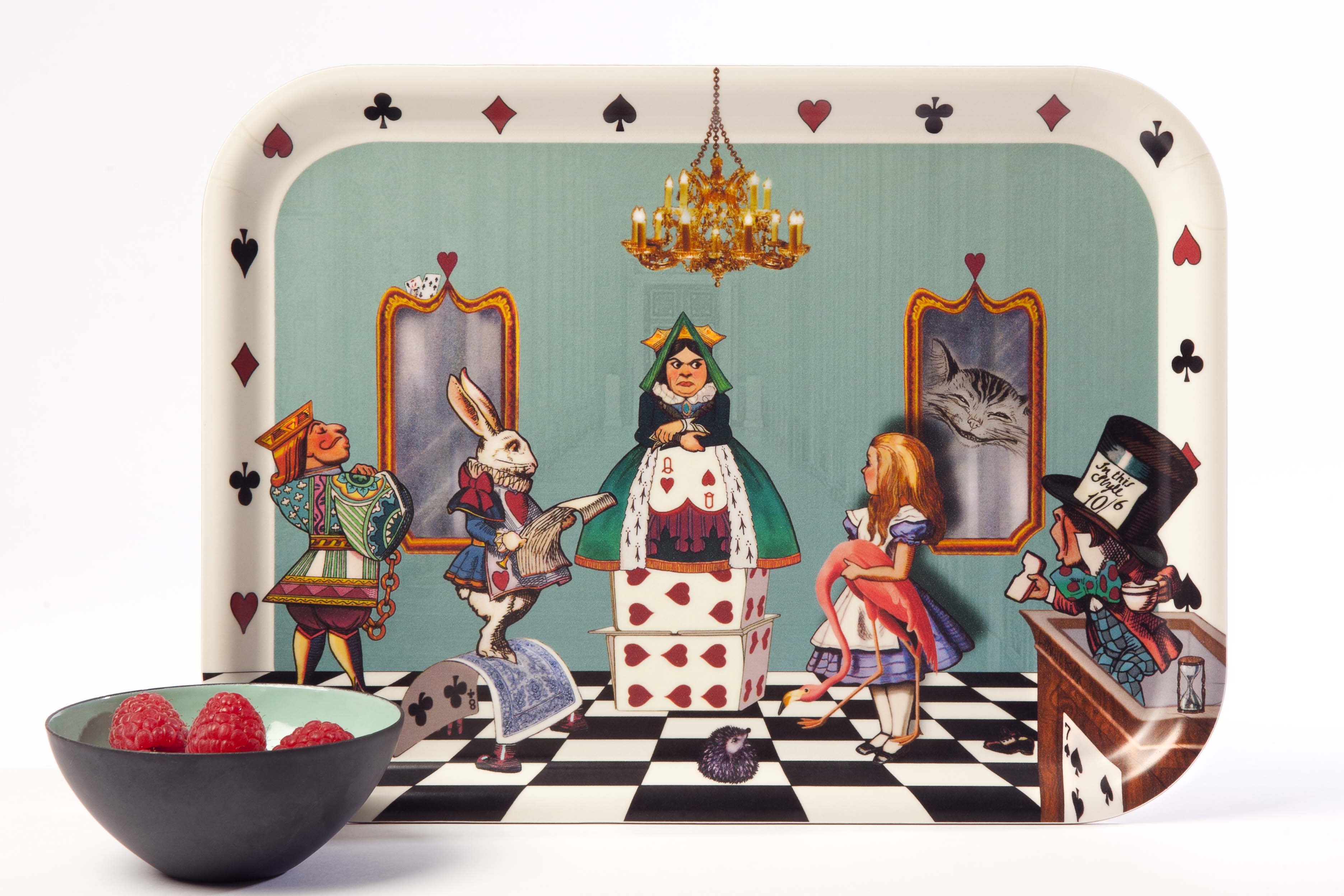 Alice in the Court of Hearts by Louise Kirk (image courtesy of Avenida Home...